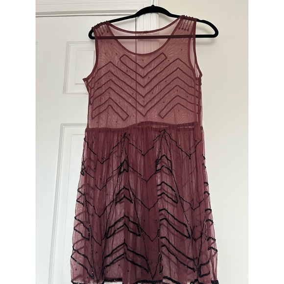 Free People beaded mesh dress - Picture 4 of 4